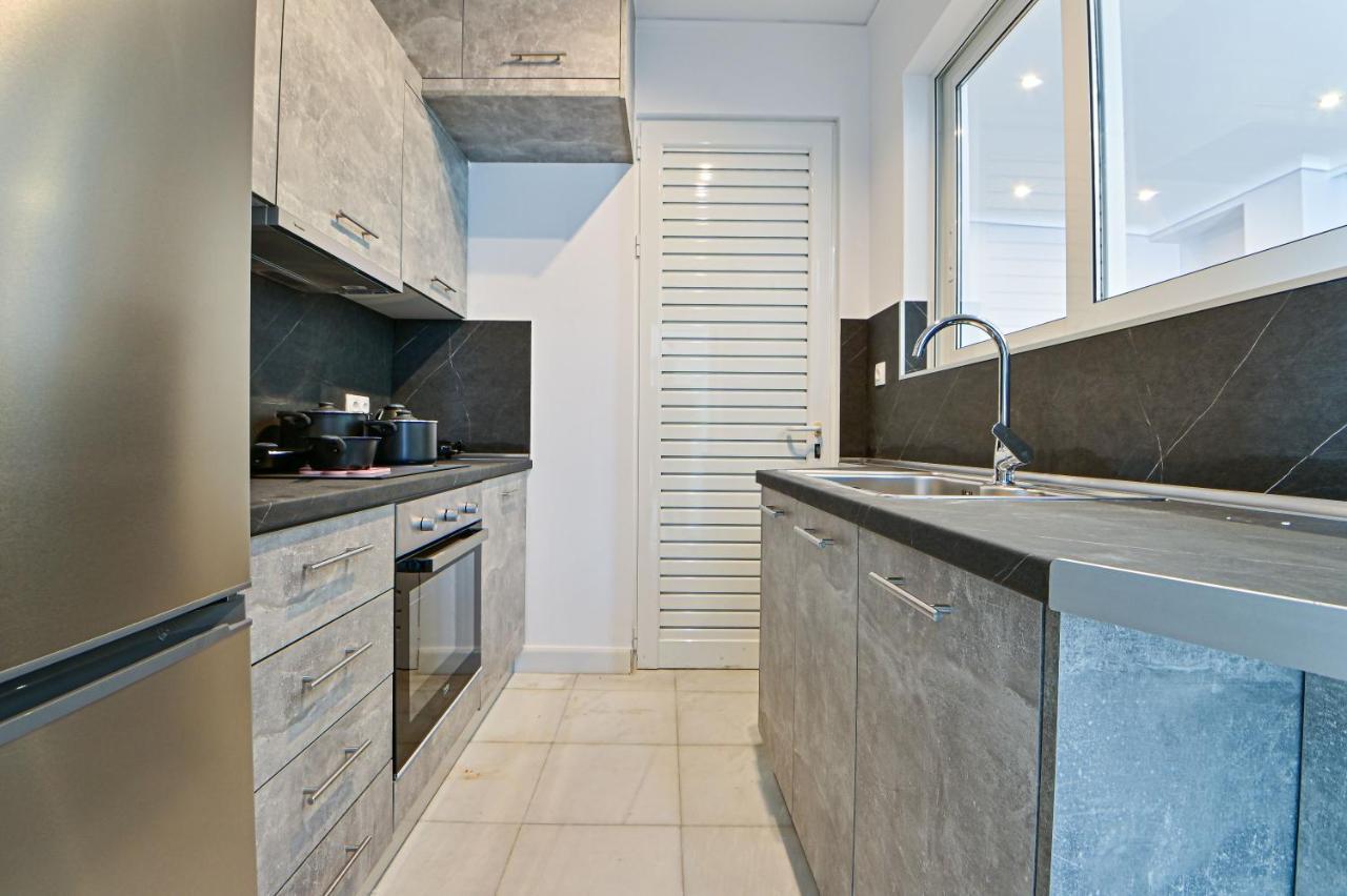 Charming Apartment With A Sea View Terrace Pireo Esterno foto